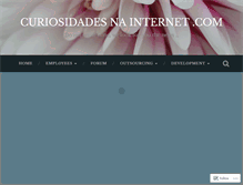 Tablet Screenshot of curiosidadesnainternet.com